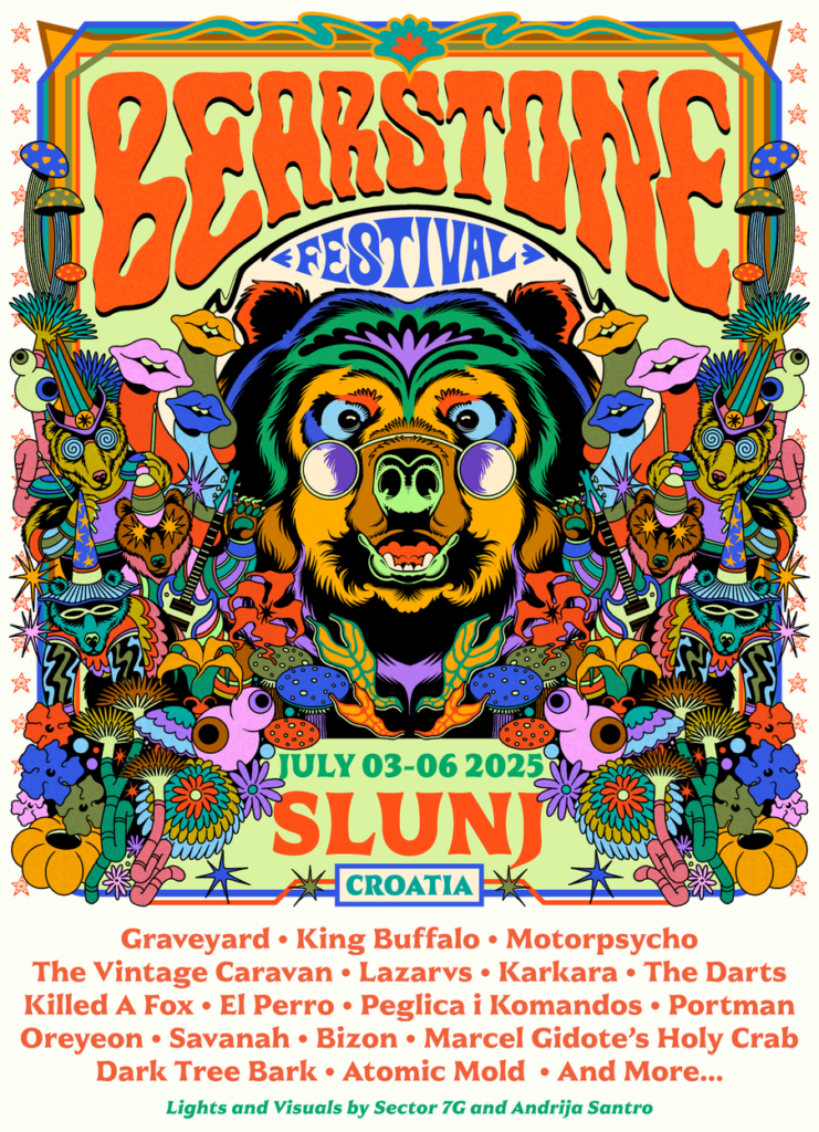 Bear Stone Festival 2025 1st lineup